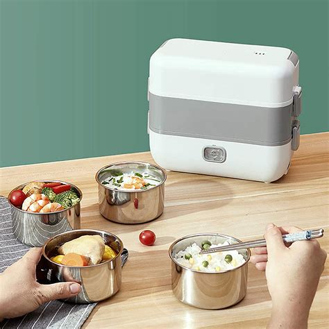 lunch box with heating facility